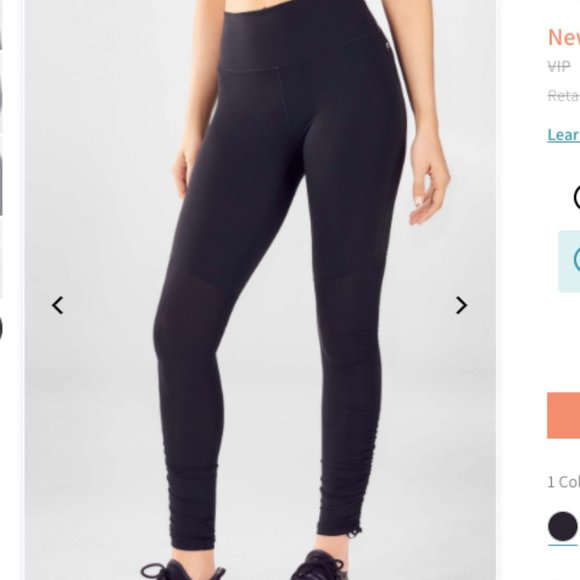 Fabletics Pants - Fabletics Cashel Foldover PureLuxe Legging